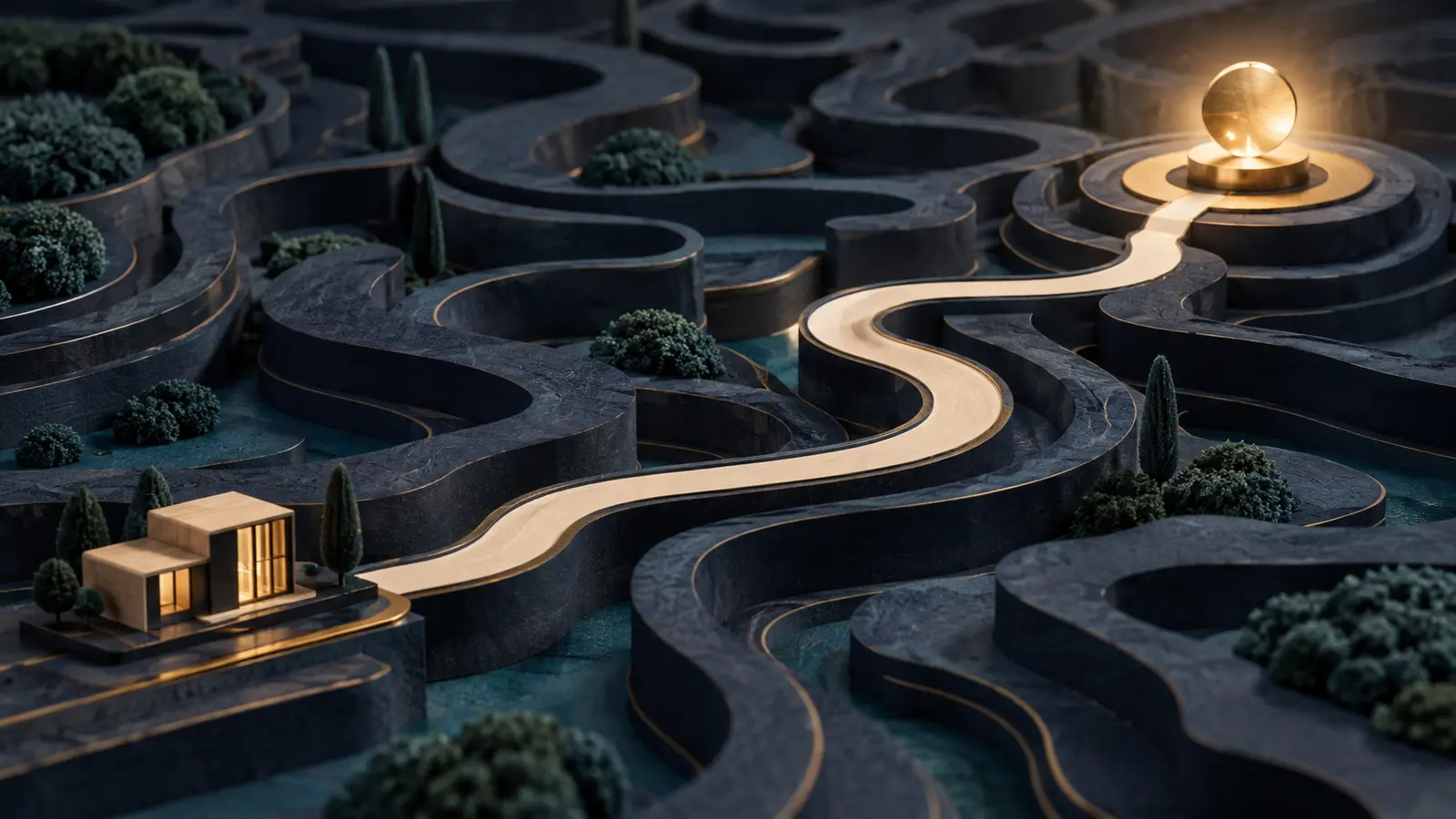 A clearly defined destination and pathway to “your number”.